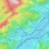 Mapa topográfico Yau Oi Chuen, altitud, relieve