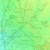 Mapa topográfico Neumünster, altitud, relieve