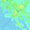 Mapa topográfico La Maison Neuve, altitud, relieve