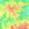 Mapa topográfico Experiment, altitud, relieve
