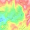 Mapa topográfico Belleview Acres, altitud, relieve