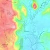 Mapa topográfico May-Iba, altitud, relieve