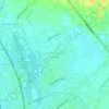 Mapa topográfico Dadok Tunggul Hitam, altitud, relieve