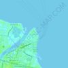 Mapa topográfico Macabalan, altitud, relieve