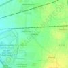 Mapa topográfico Droysig, altitud, relieve