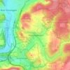 Mapa topográfico Reiterswiesen, altitud, relieve