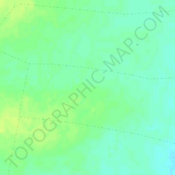 Mapa topográfico Al Banaya, altitud, relieve