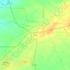 Mapa topográfico Valia, altitud, relieve