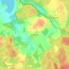 Mapa topográfico Kaborno, altitud, relieve