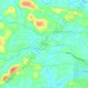 Mapa topográfico Adivad, altitud, relieve