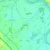 Mapa topográfico Arbing, altitud, relieve