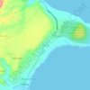 Mapa topográfico Olang, altitud, relieve