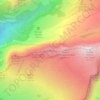 Mapa topográfico Tête du Fer à Cheval, altitud, relieve