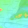 Mapa topográfico Gorpadu Harijanawada, altitud, relieve