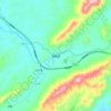 Mapa topográfico Meijiao, altitud, relieve
