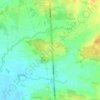 Mapa topográfico Ban Kai Kham, altitud, relieve