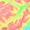 Mapa topográfico Βατόλακκος, altitud, relieve