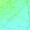 Mapa topográfico Kallikudi, altitud, relieve