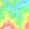Mapa topográfico Mesada, altitud, relieve