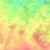 Mapa topográfico Edt, altitud, relieve