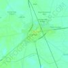 Mapa topográfico Shahdadpur, altitud, relieve