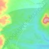 Mapa topográfico Boada de Roa, altitud, relieve