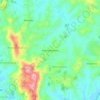 Mapa topográfico Ambatomandeha, altitud, relieve