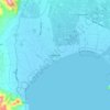 Mapa topográfico Nea Kios, altitud, relieve