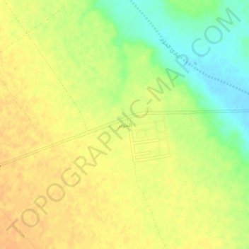 Mapa topográfico الخوير, altitud, relieve