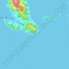 Mapa topográfico アゴノ鼻灯台, altitud, relieve