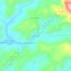 Mapa topográfico Varakkad, altitud, relieve