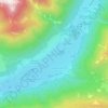 Mapa topográfico Colle, altitud, relieve
