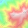 Mapa topográfico 南台, altitud, relieve