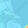 Mapa topográfico Victory, altitud, relieve