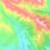 Mapa topográfico Lələbağırlı, altitud, relieve
