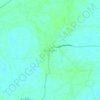 Mapa topográfico Dhamdaha, altitud, relieve