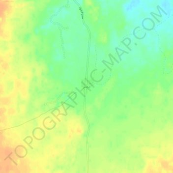 Mapa topográfico مصر, altitud, relieve