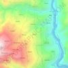 Mapa topográfico Chhati, altitud, relieve
