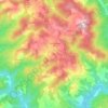 Mapa topográfico Ama, altitud, relieve