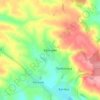Mapa topográfico Kvitneve, altitud, relieve