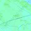 Mapa topográfico Margomulyo, altitud, relieve
