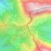 Mapa topográfico Pfaffenkegel, altitud, relieve