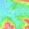 Mapa topográfico Sondreville, altitud, relieve