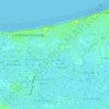 Mapa topográfico Bas Cabourg, altitud, relieve