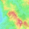 Mapa topográfico Le Brûlé, altitud, relieve