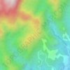 Mapa topográfico Dirt Riders Southern Leyte Usay Lubi, altitud, relieve