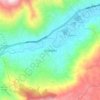 Mapa topográfico Girardota, altitud, relieve