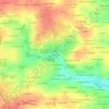Mapa topográfico Le Bas Bourg, altitud, relieve