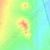 Mapa topográfico Shadow Hills, altitud, relieve