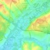 Mapa topográfico Drayton, altitud, relieve